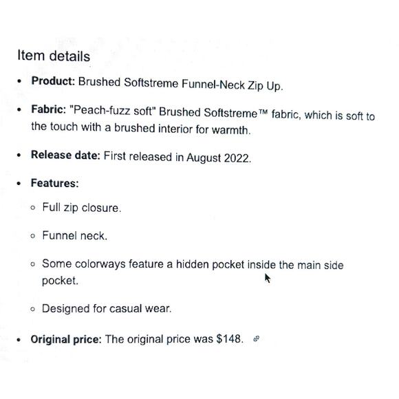 Lululemon Brushed Sofstream Funnel-Neck Zip Up Sweatshirt Red Wine Womens 14 - Picture 13 of 13